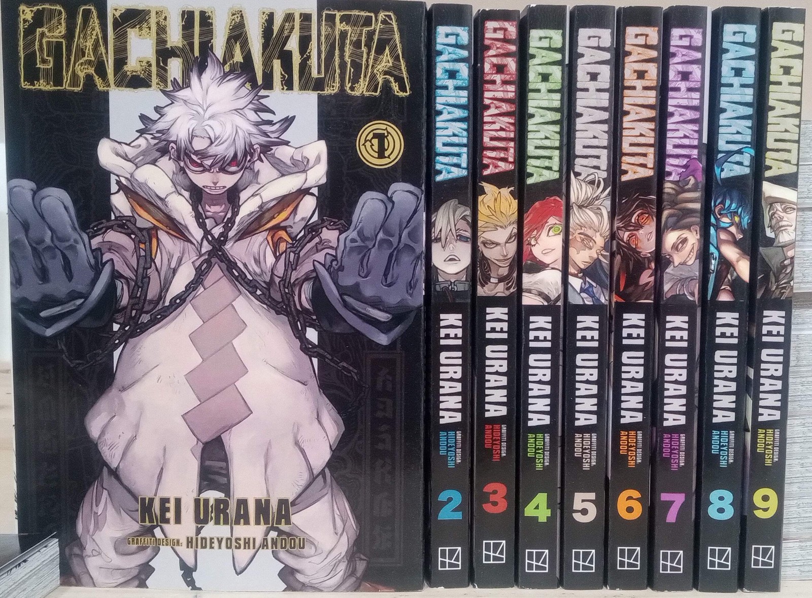 Gachiakuta Vol. 1-10 Manga Set English Gachiakuta Vol. 1-10 Manga Set English