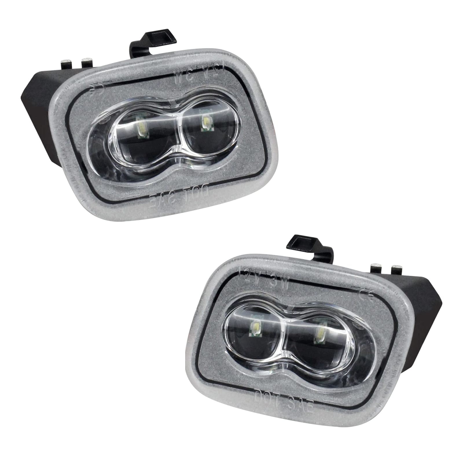 Pair LED Side Mirror Puddle Lights for Ford F-150 2015-21 F-250 F-350 2017-21 Pair LED Side Mirror Puddle Lights for Ford F-150 2015-21 F-250 F-350 2017-21