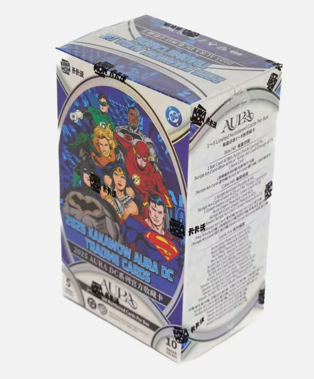 2025 Kakawow Aura DC Trading Cards Standard Hobby Box 2025 Kakawow Aura DC Trading Cards Standard Hobby Box
