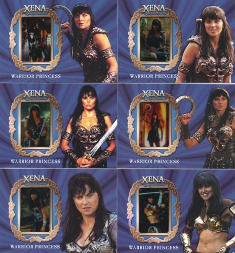 Xena Art & Images Lucy Lawless as Xena Gallery Chase Card Set