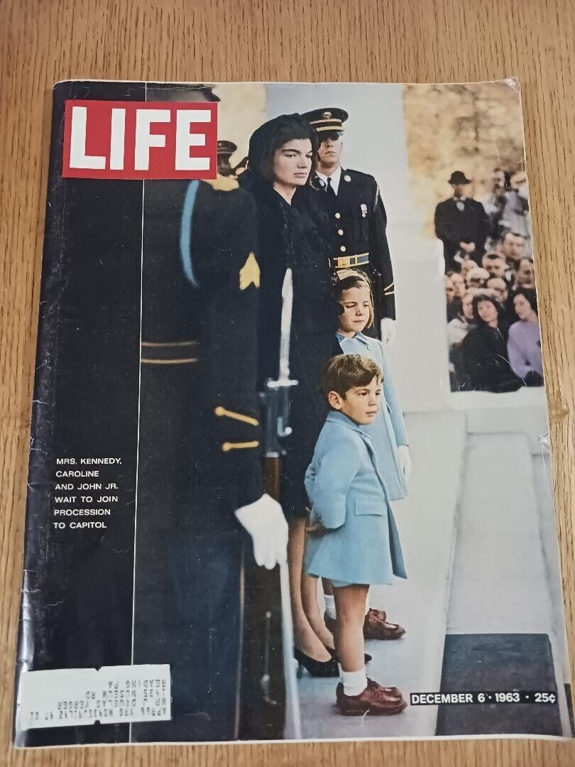 Lot of John Kennedy Collectibles: Assassination Newspapers Life magazines prints