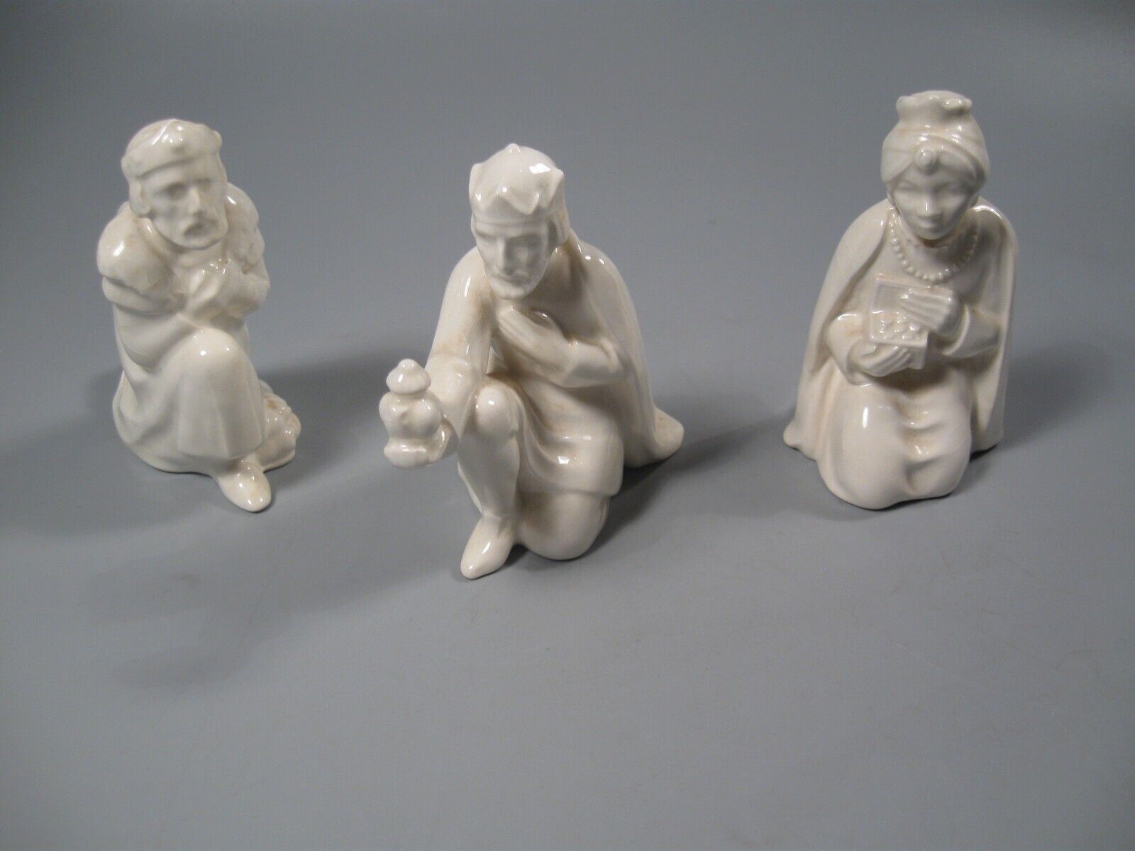 3 Goebel Sacrart Kneeling Wisemen Nativity W. Germany