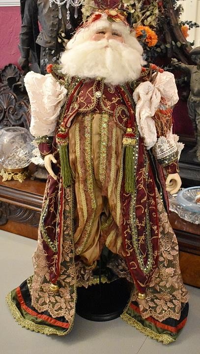 FAB RARE NOS KATHERINE'S COLLECTION AT SILVER LAKE OLD WORLD SANTA PAPA CALOGERO FAB RARE NOS KATHERINE'S COLLECTION AT SILVER LAKE OLD WORLD SANTA PAPA CALOGERO