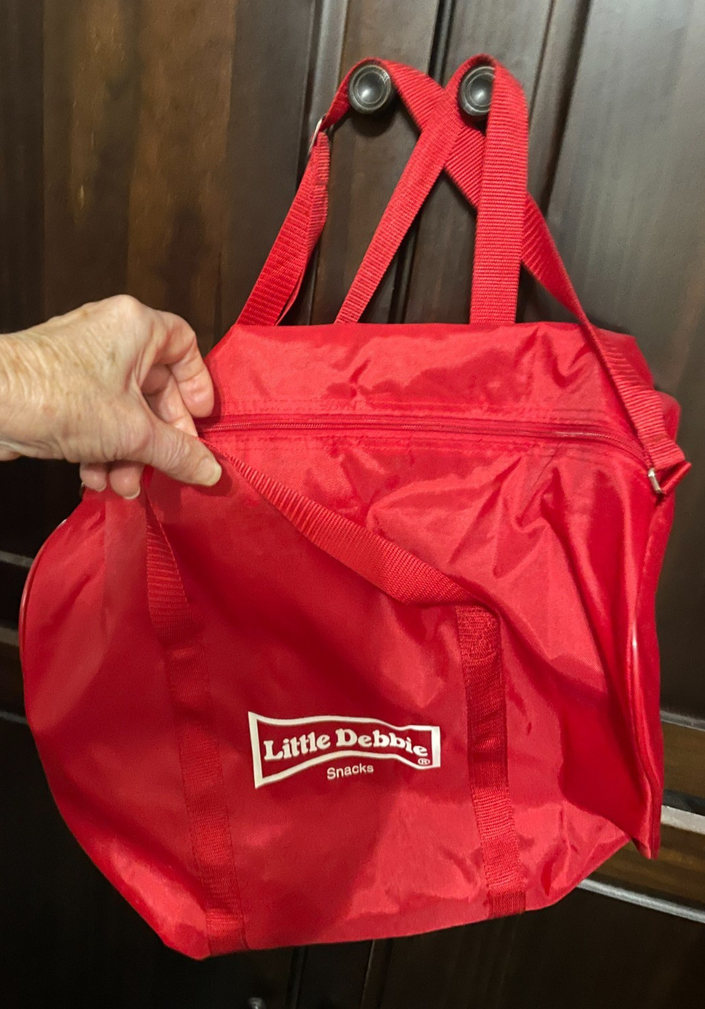 LITTLE DEBBIE BACKPACK AND TOTE BAG BRAND NEW, RED LITTLE DEBBIE BACKPACK AND TOTE BAG BRAND NEW, RED