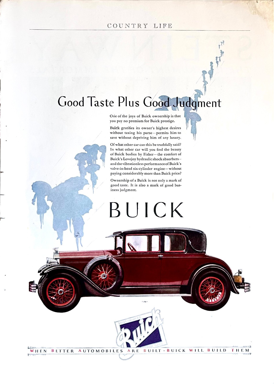 1928 Ad (10 X 14 inches) Buick 2-Door Coupe 1928 Ad (10 X 14 inches) Buick 2-Door Coupe