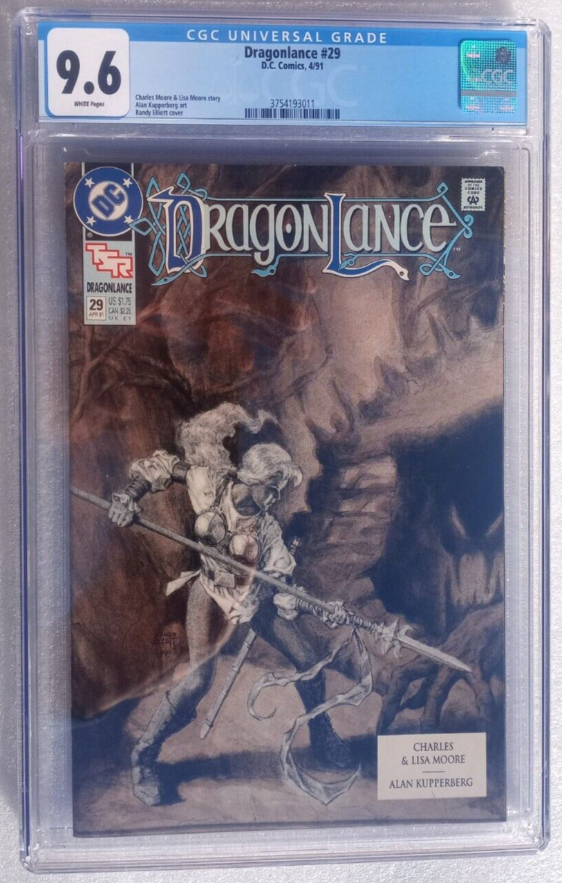 Dragonlance Comic #29 CGC 9.6 Near Mint+ White Pages D&D AD&D TSR