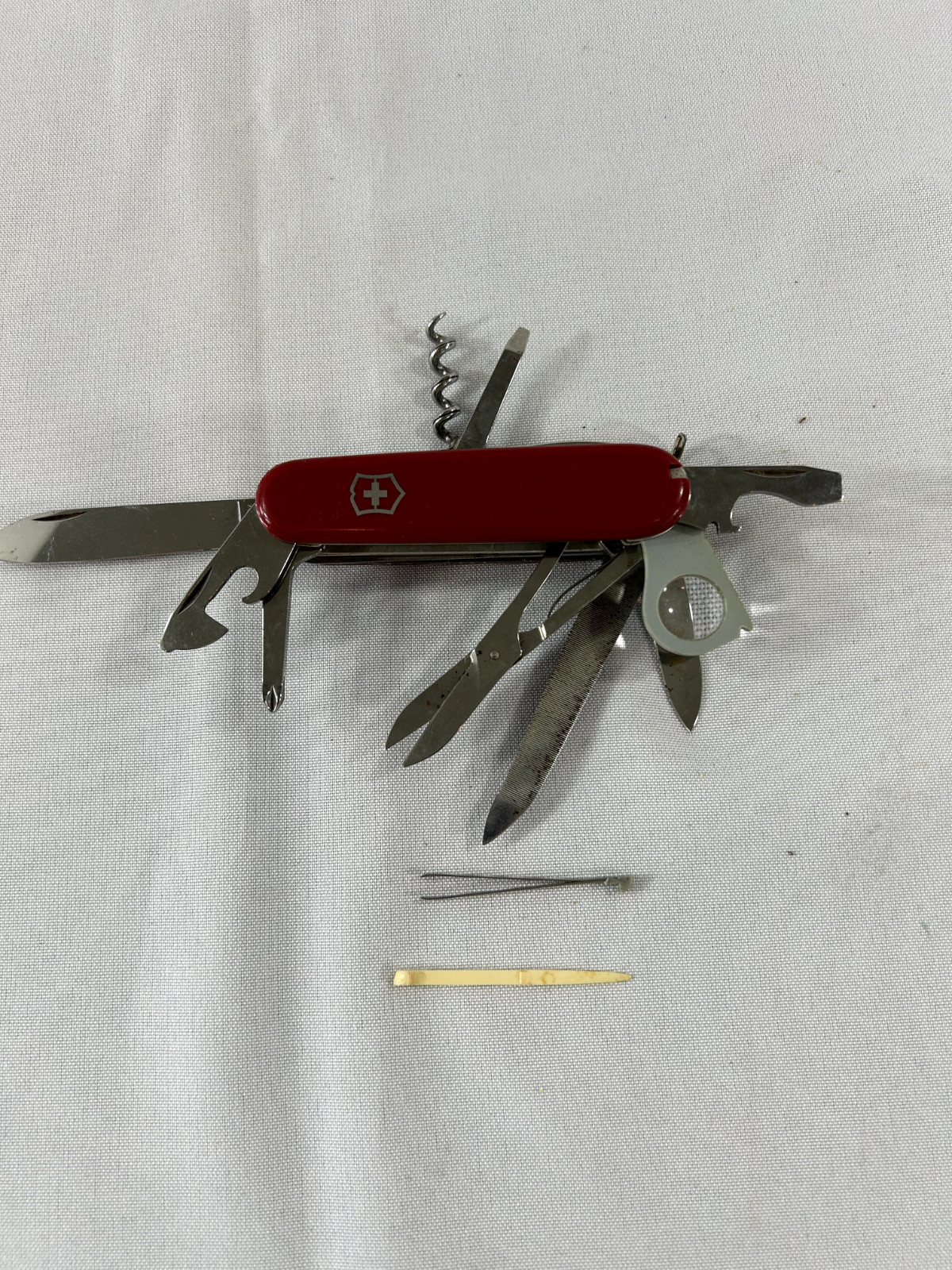 Swiss Army Knife - Victorinox Switzerland Rosfrei Officier Suisse - 15 Tools Swiss Army Knife - Victorinox Switzerland Rosfrei Officier Suisse - 15 Tools