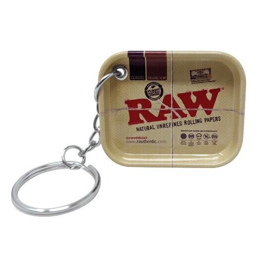 RAW Rolling Papers TINY TRAY KEYCHAIN - Rawthentic -  to all USA 