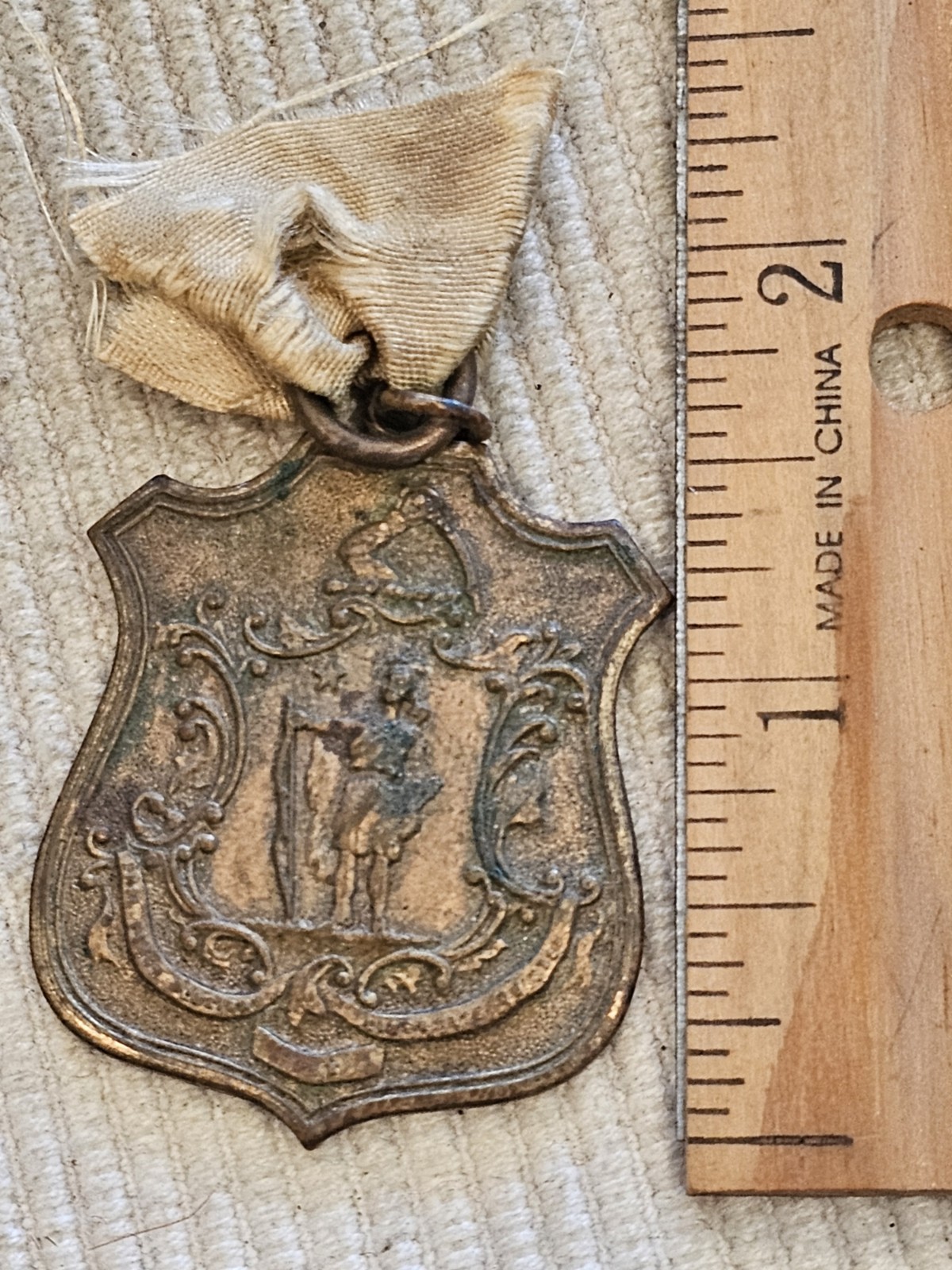 Civil War Grand Army Of The Republic 1892 Massachusetts GAR Medal L@@K