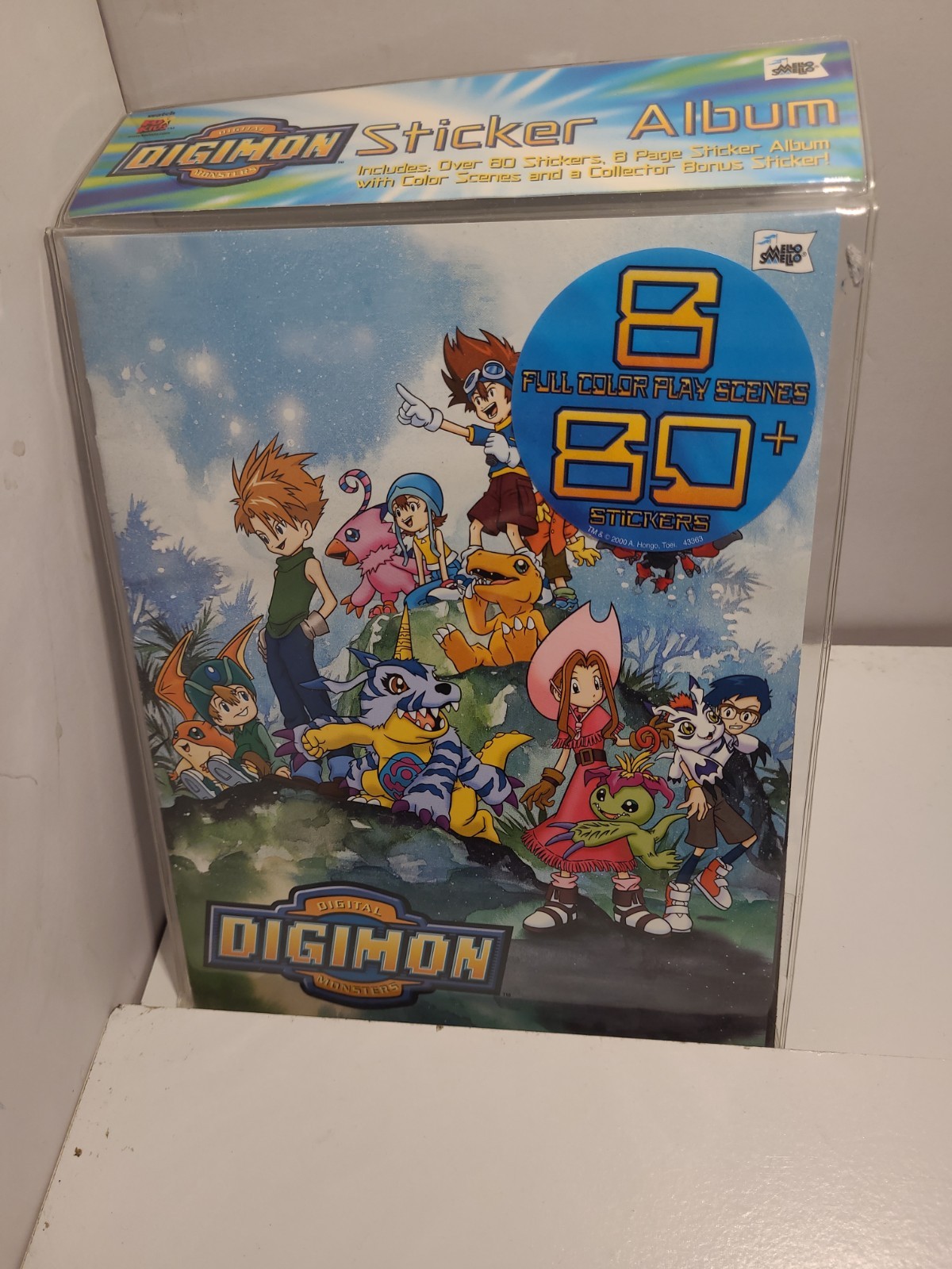 Digimon Sticker Album Book 80 Stickers 8 Page Booklet Collector Bonus Sticker Digimon Sticker Album Book 80 Stickers 8 Page Booklet Collector Bonus Sticker