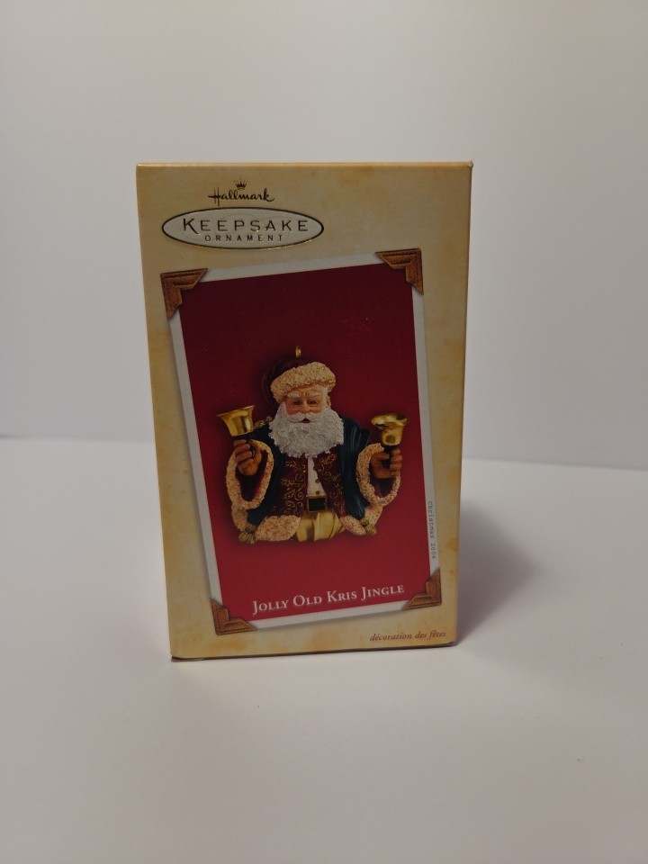 Hallmark Christmas Ornament NIB 2004 Jolly Old Kris Jingle Repaint Hallmark Christmas Ornament NIB 2004 Jolly Old Kris Jingle Repaint