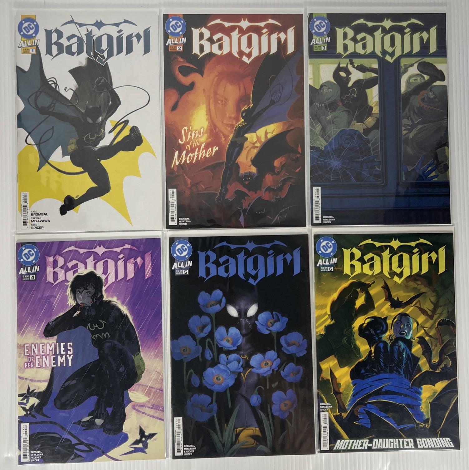 Batgirl #1-6 Complete Arc Cassandra Cain Talaski Cover A DC 2024 NM All In Batgirl #1-6 Complete Arc Cassandra Cain Talaski Cover A DC 2024 NM All In