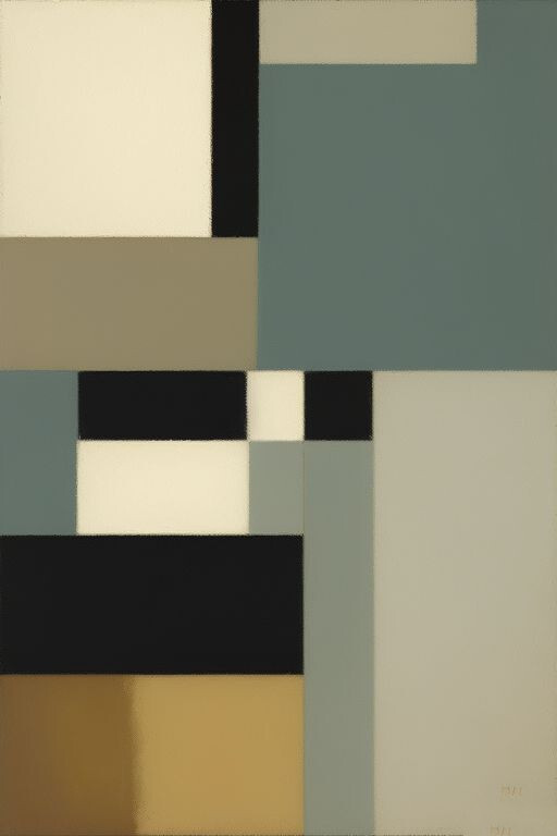 Large Abstract Painting 2x3 ft. Complex Geometric Demrin Fine Art Original NEW Large Abstract Painting 2x3 ft. Complex Geometric Demrin Fine Art Original NEW