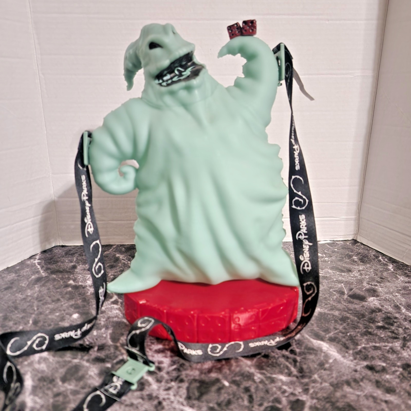 Disney Parks Oogie Boogie Glow In The Dark Popcorn Bucket Disneyland Collectible Disney Parks Oogie Boogie Glow In The Dark Popcorn Bucket Disneyland Collectible