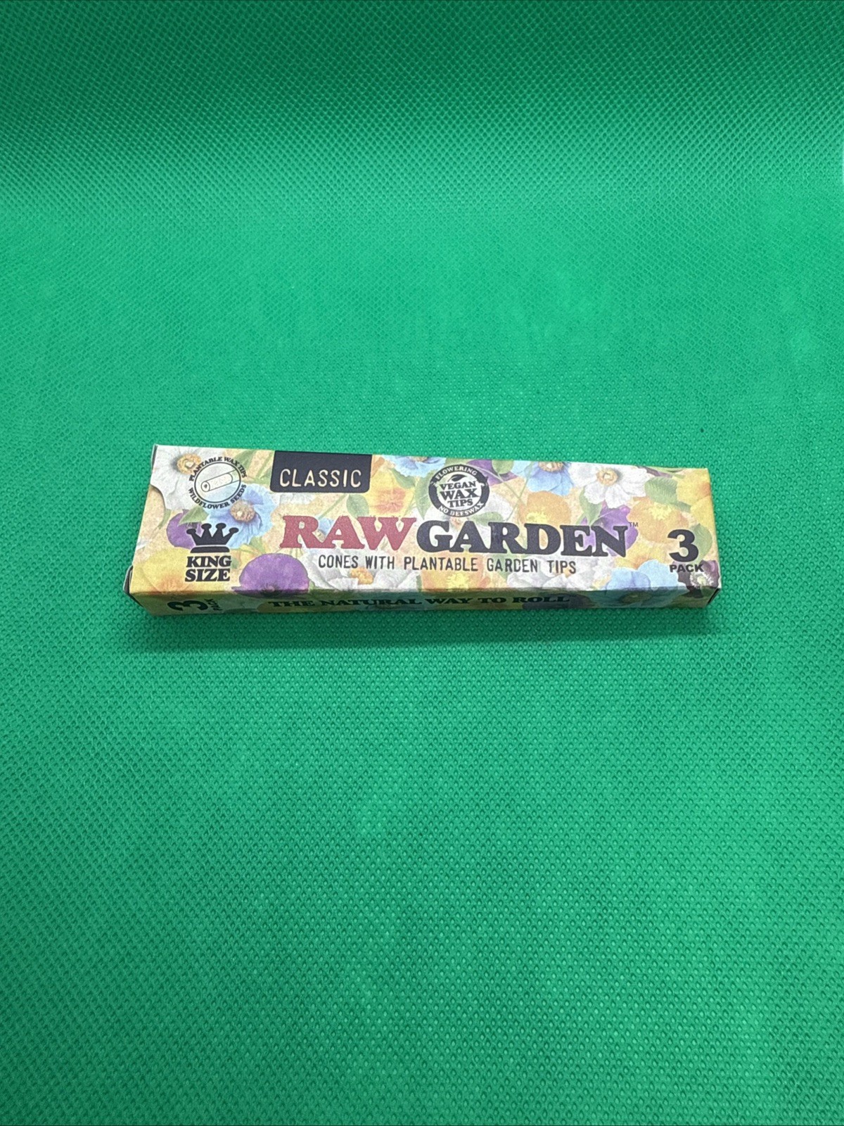 RAW Garden Cone King Size (3pk). Plantable Garden tip. 3 total packs (9cones) RAW Garden Cone King Size (3pk). Plantable Garden tip. 3 total packs (9cones)