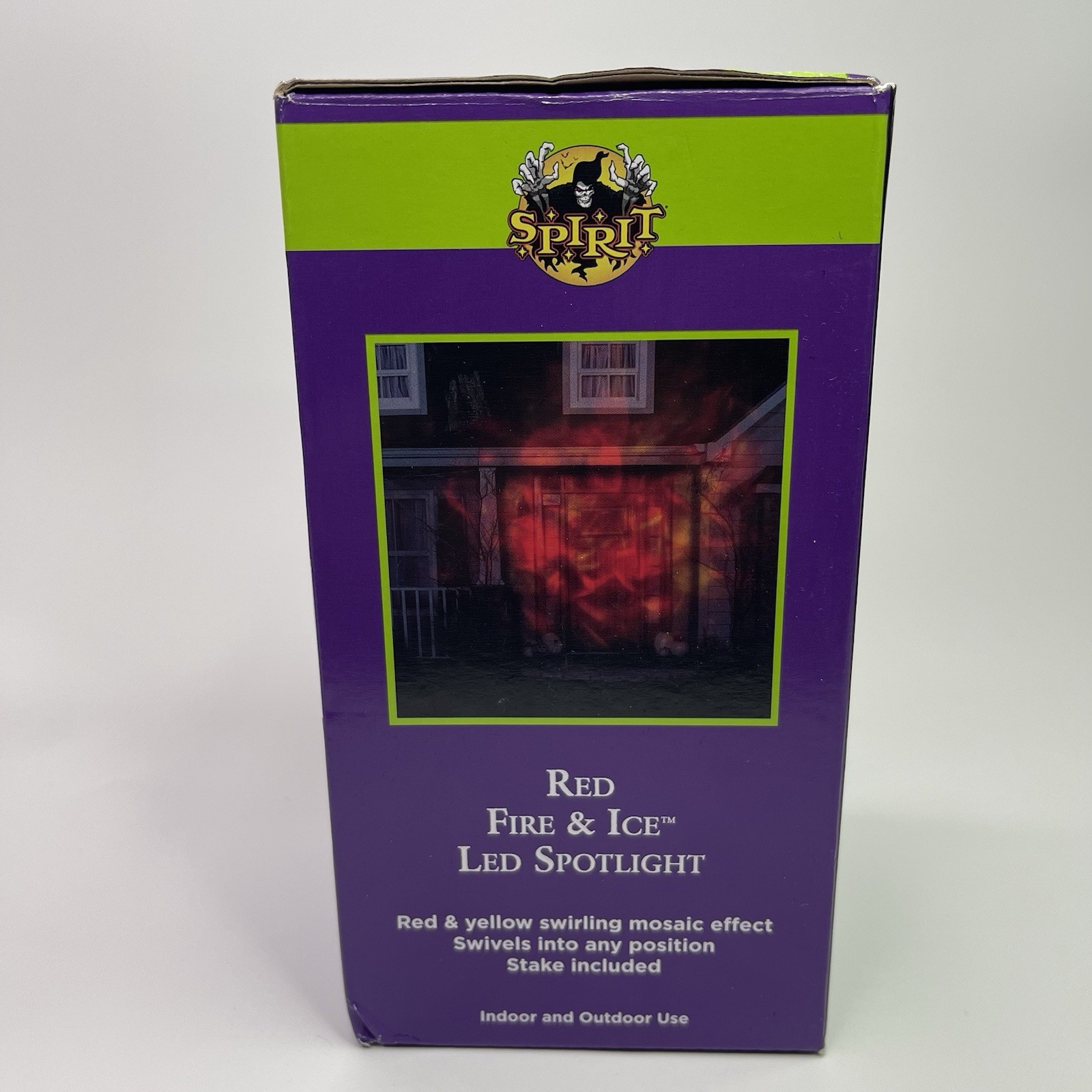 Spirit Halloween Fire & Ice Red & Yellow LED Water Wave Fiery Pattern Spotlight Spirit Halloween Fire & Ice Red & Yellow LED Water Wave Fiery Pattern Spotlight