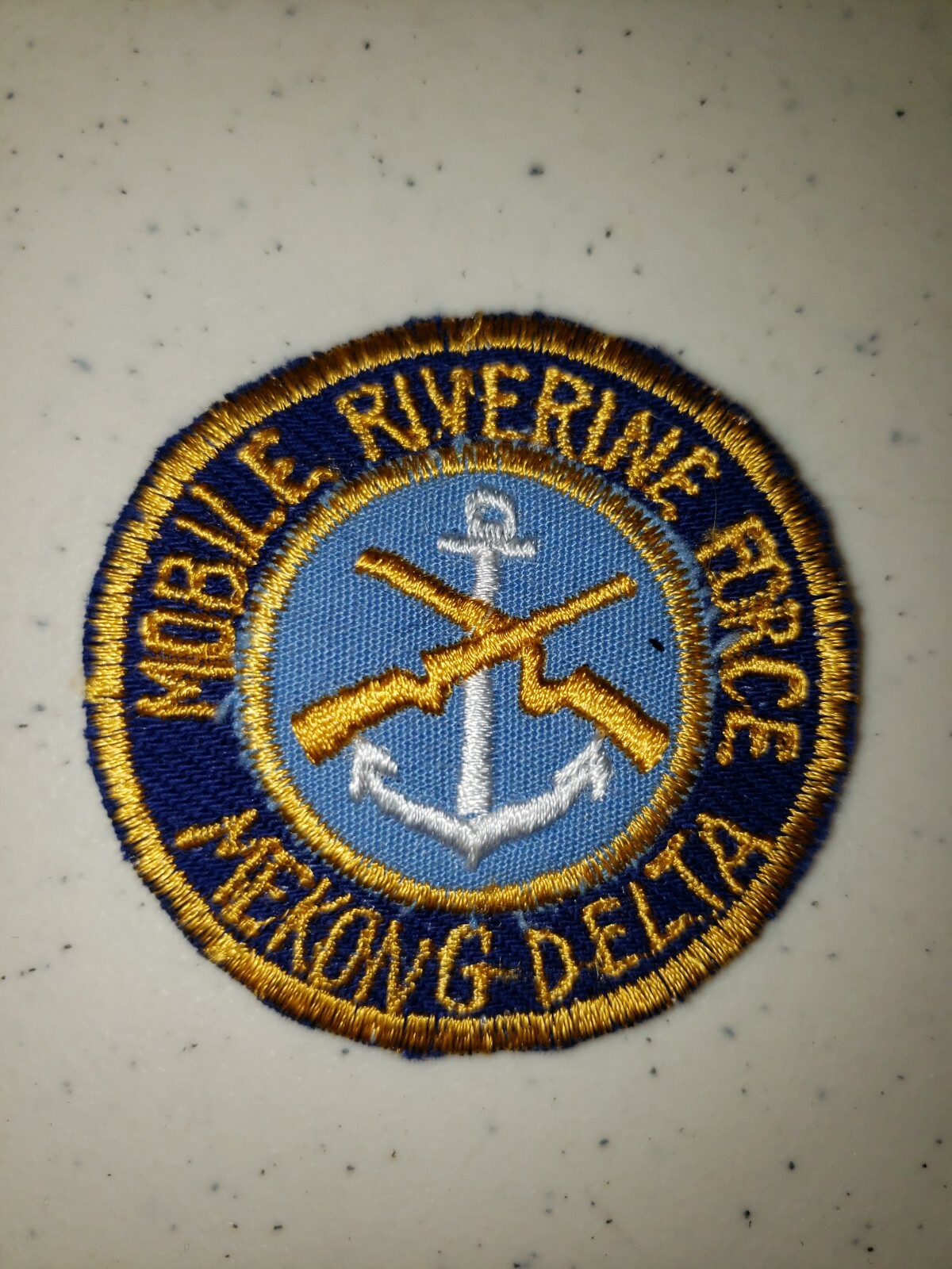 K1013 US Army Vietnam Mobile Riverine Force Beret Flash Mekong Delta L1A K1013 US Army Vietnam Mobile Riverine Force Beret Flash Mekong Delta L1A