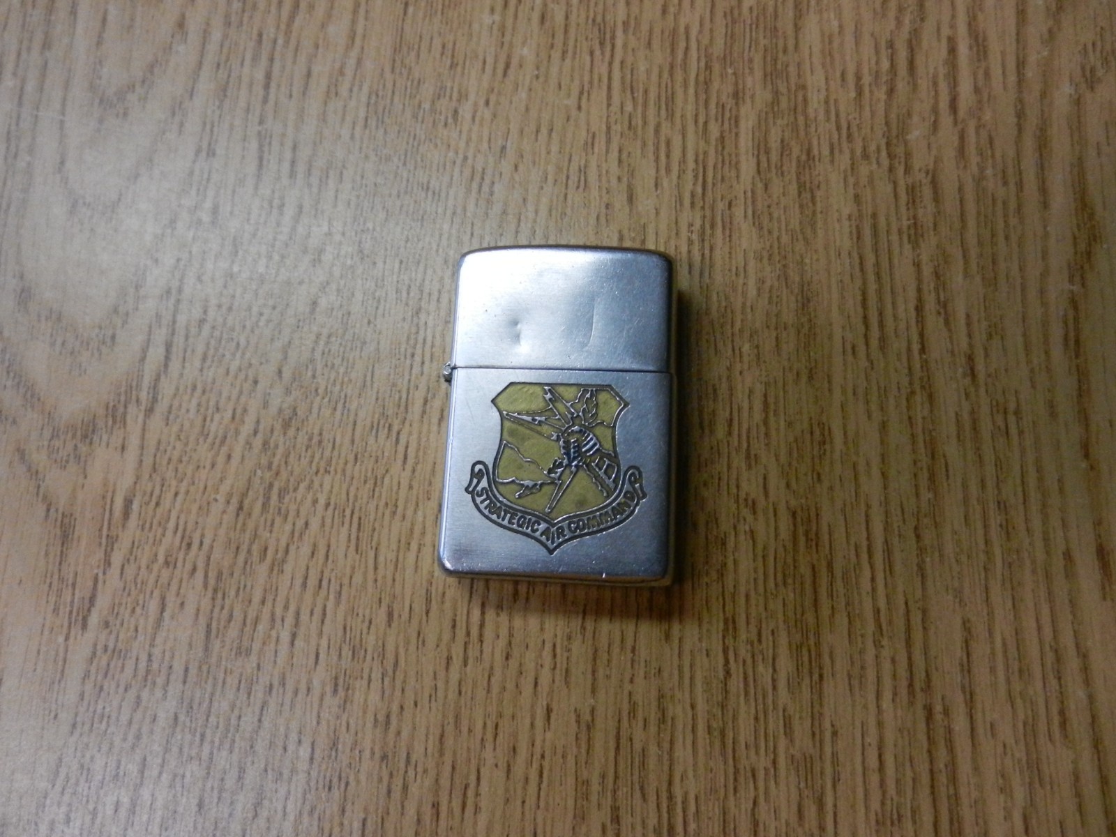1959 Zippo Strategic Air Command Lighter With 1999 Insert * Needs Fluid Used 1959 Zippo Strategic Air Command Lighter With 1999 Insert * Needs Fluid Used