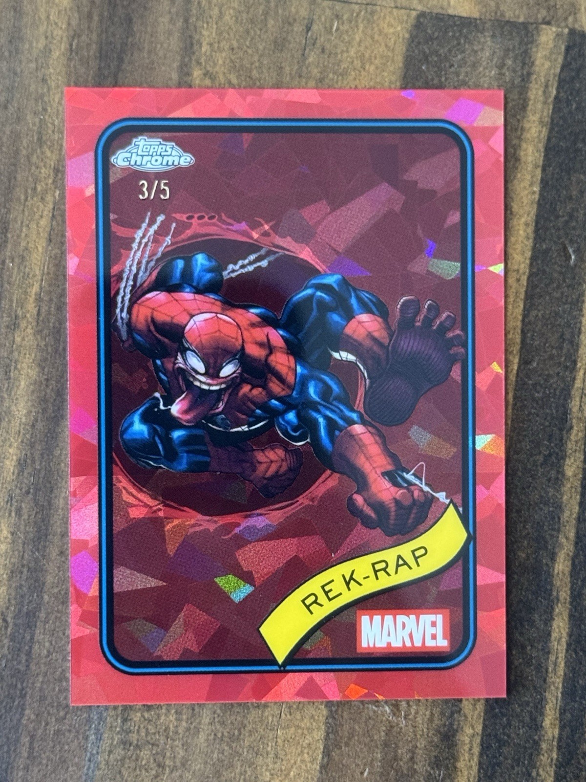 2025 Topps Chrome Sapphire REK-RAP Red /5 *SUPER CLEAN* 2025 Topps Chrome Sapphire REK-RAP Red /5 *SUPER CLEAN*