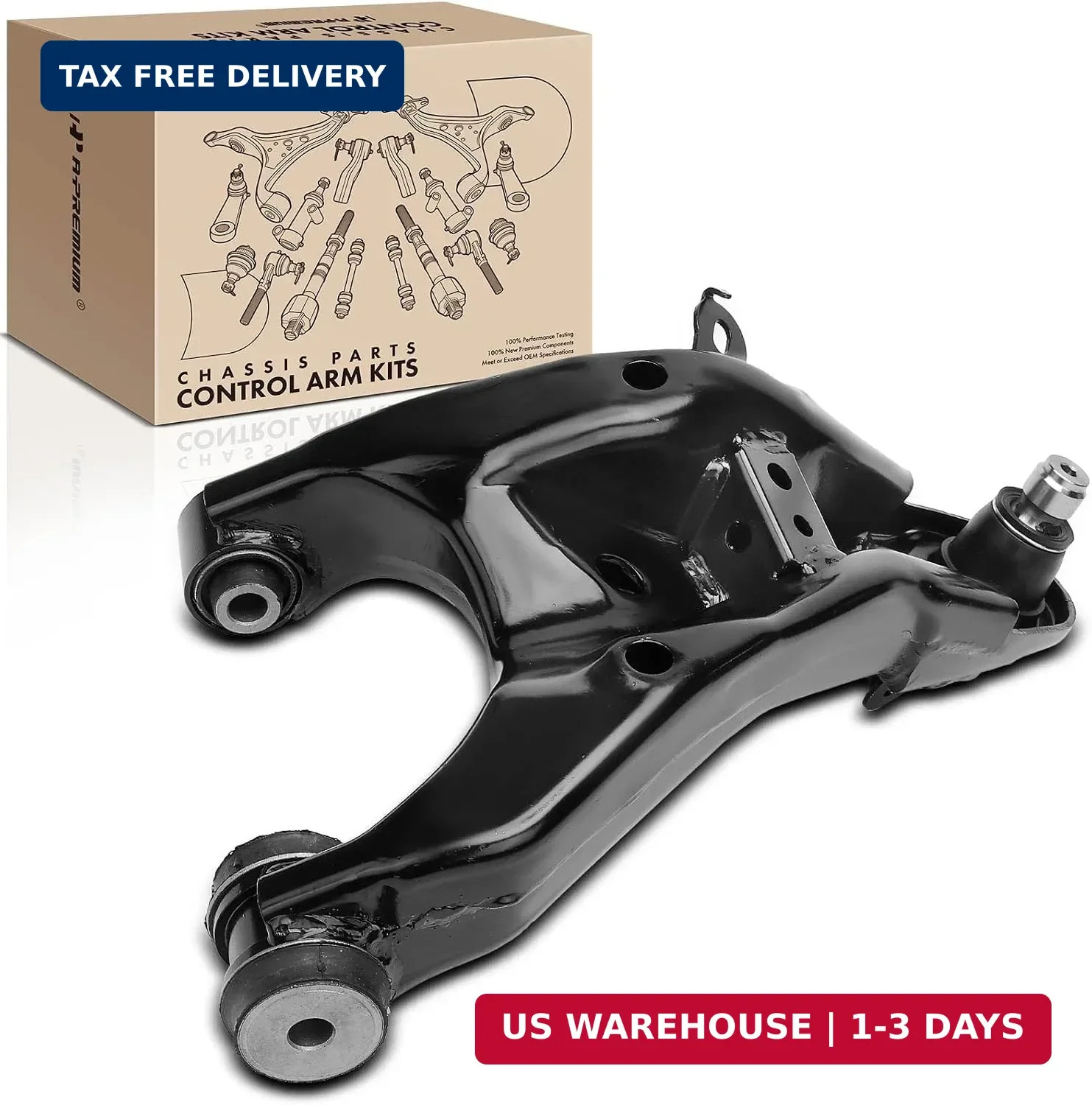 Rear Left Upper Control Arm, with Ball Joint & Bushing Rear Left Upper Control Arm, with Ball Joint & Bushing