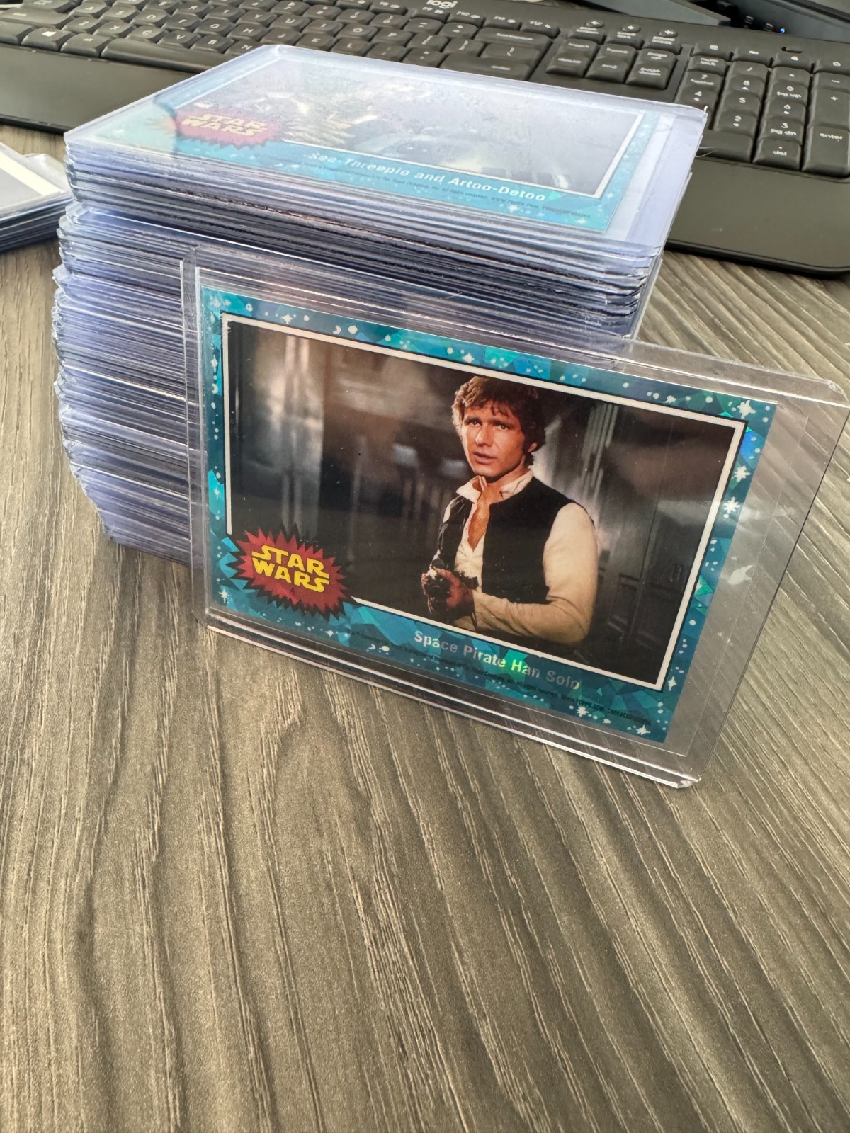 2022 Topps Chrome STAR WARS SAPPHIRE EDITION 52-card LOT w/ LIST & NO DUPLICATES 2022 Topps Chrome STAR WARS SAPPHIRE EDITION 52-card LOT w/ LIST & NO DUPLICATES