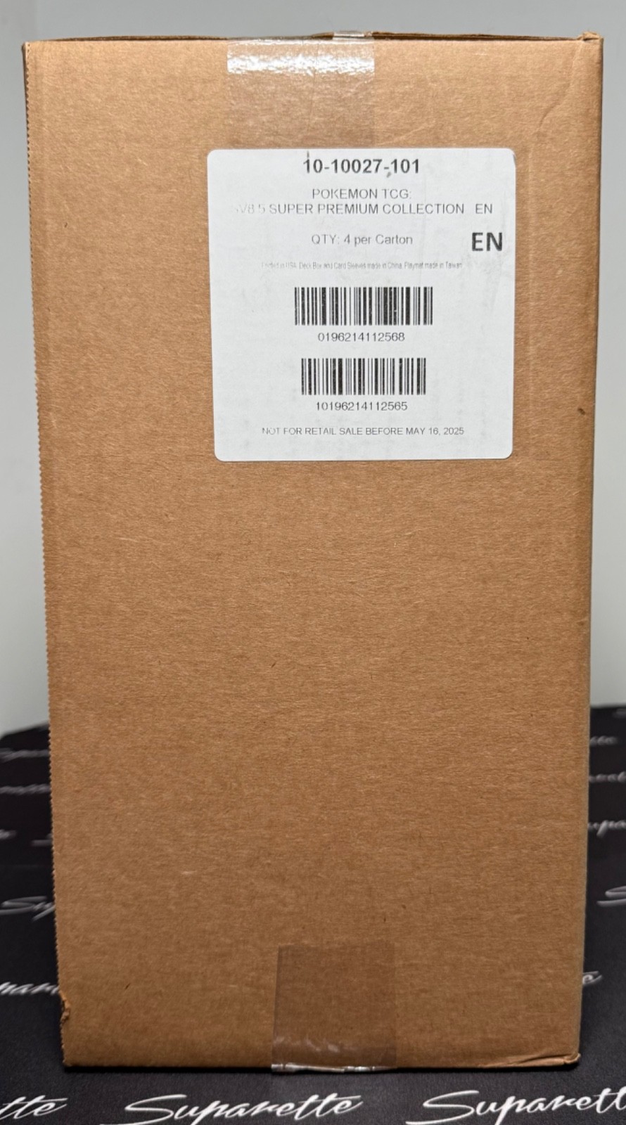 Pokemon SV8.5 Prismatic Evolutions Super Premium Collection Case Of 4 Sealed Pokemon SV8.5 Prismatic Evolutions Super Premium Collection Case Of 4 Sealed