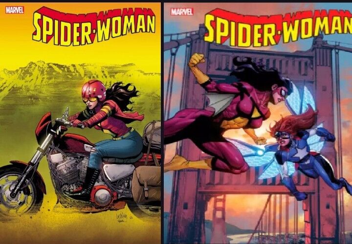 SPIDER-WOMAN #7 1st Full App of LIBERTY & THE ASSEMBLY and #6 Cameo 