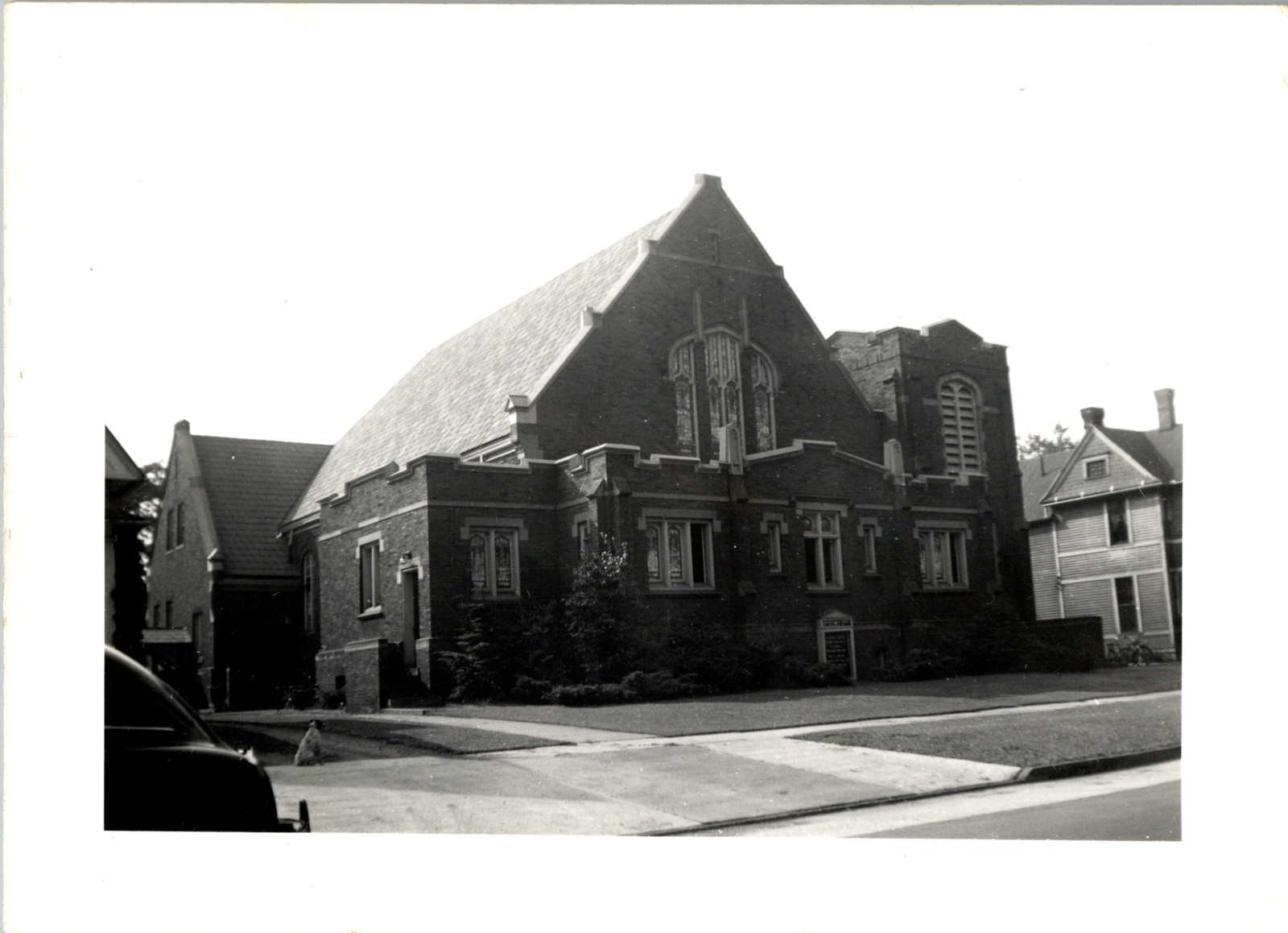Vintage Riverside Baptist Church 1850 Superior St Toledo Ohio Photo