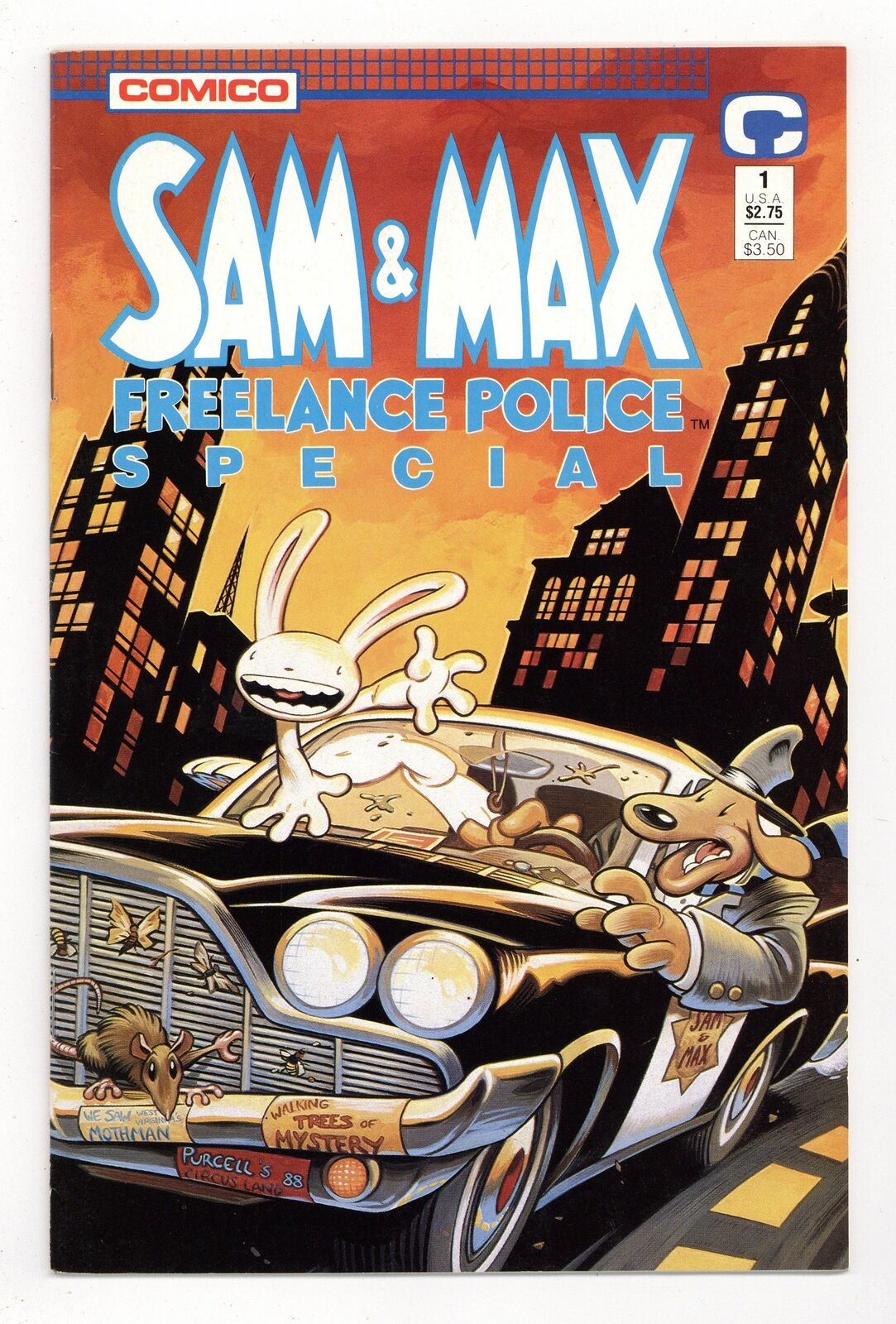 Sam and Max Special #1 VG/FN 5.0 1989
