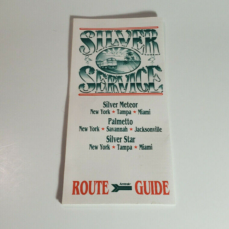 1993 Amtrak Silver Service Route Guide