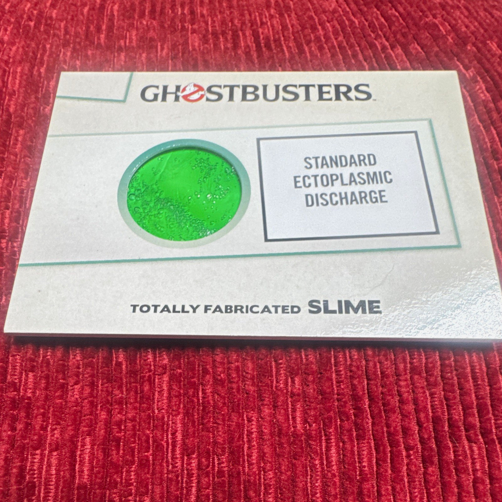 2016 Cryptozoic Ghostbusters "Totally Fabricated Slime" Ectoplasmic Discharge 2016 Cryptozoic Ghostbusters "Totally Fabricated Slime" Ectoplasmic Discharge