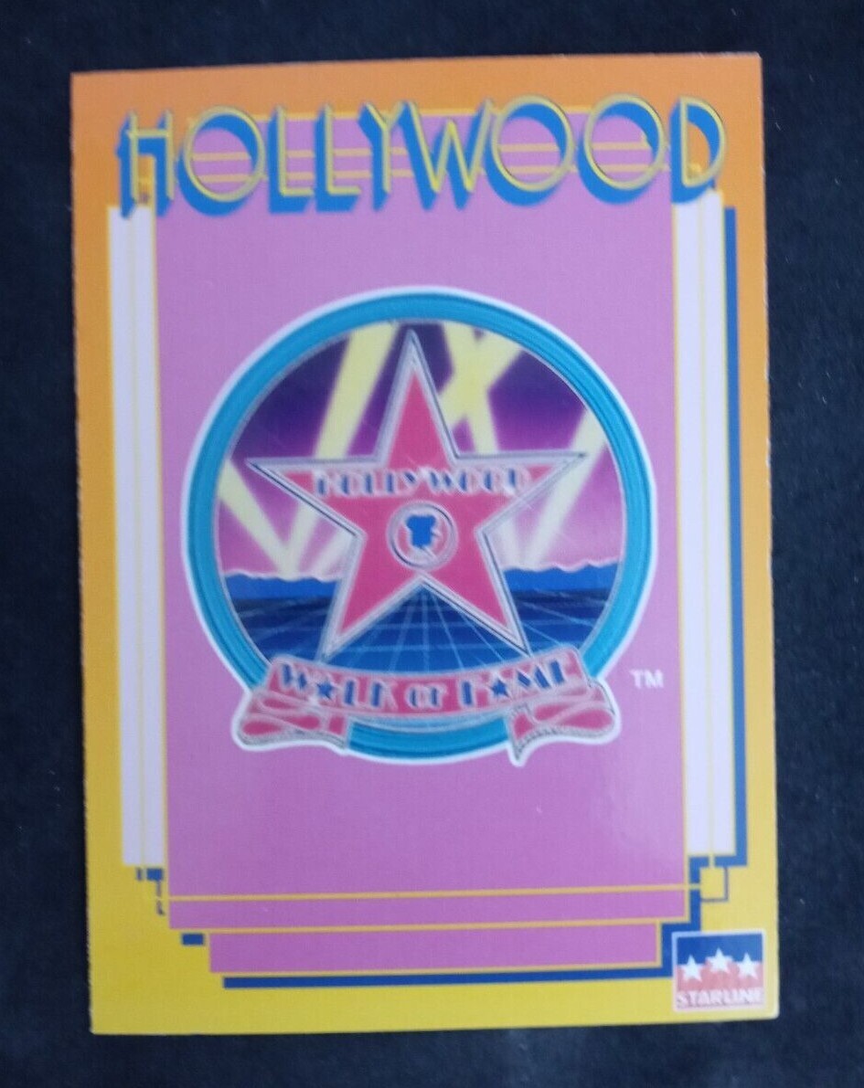 1991 Starline Hollywood Walk Of Fame Trading Cards (Pick Your Card) 1991 Starline Hollywood Walk Of Fame Trading Cards (Pick Your Card)