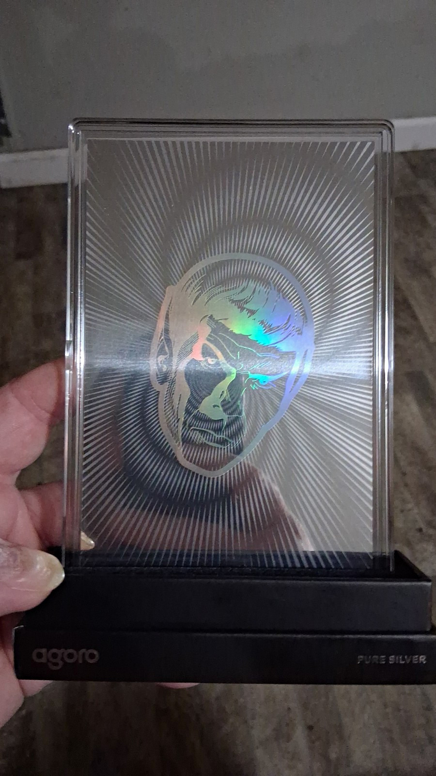 agoro Star Trek .999 Fine Silver Pure Silver Collectible 5 Gram agoro Star Trek .999 Fine Silver Pure Silver Collectible 5 Gram