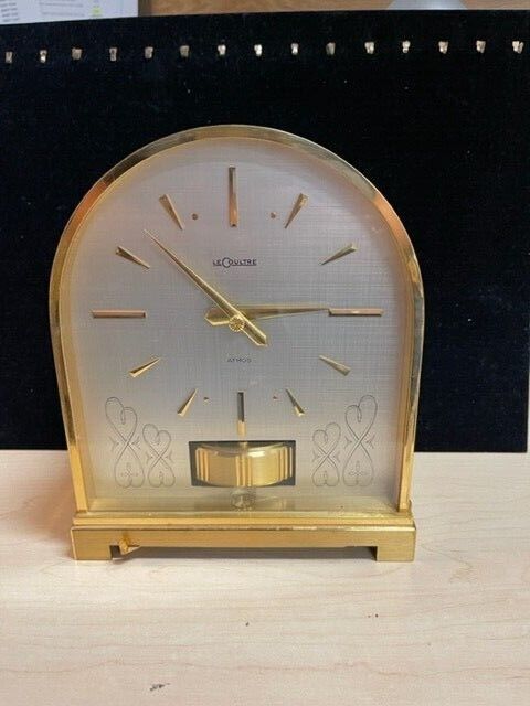 Jaeger-LeCoultre Atmos Borne Perpetual Clock Brass 1960's Needs Service DS30