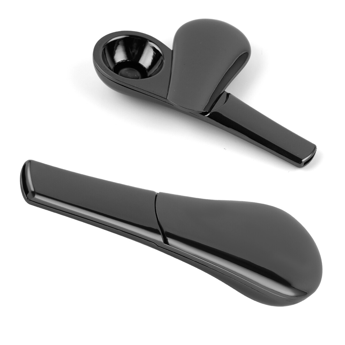 2PACK Portable Smoking Pipe Magnetic Metal Spoon Silver + Gift Box for Men Gift 2PACK Portable Smoking Pipe Magnetic Metal Spoon Silver + Gift Box for Men Gift