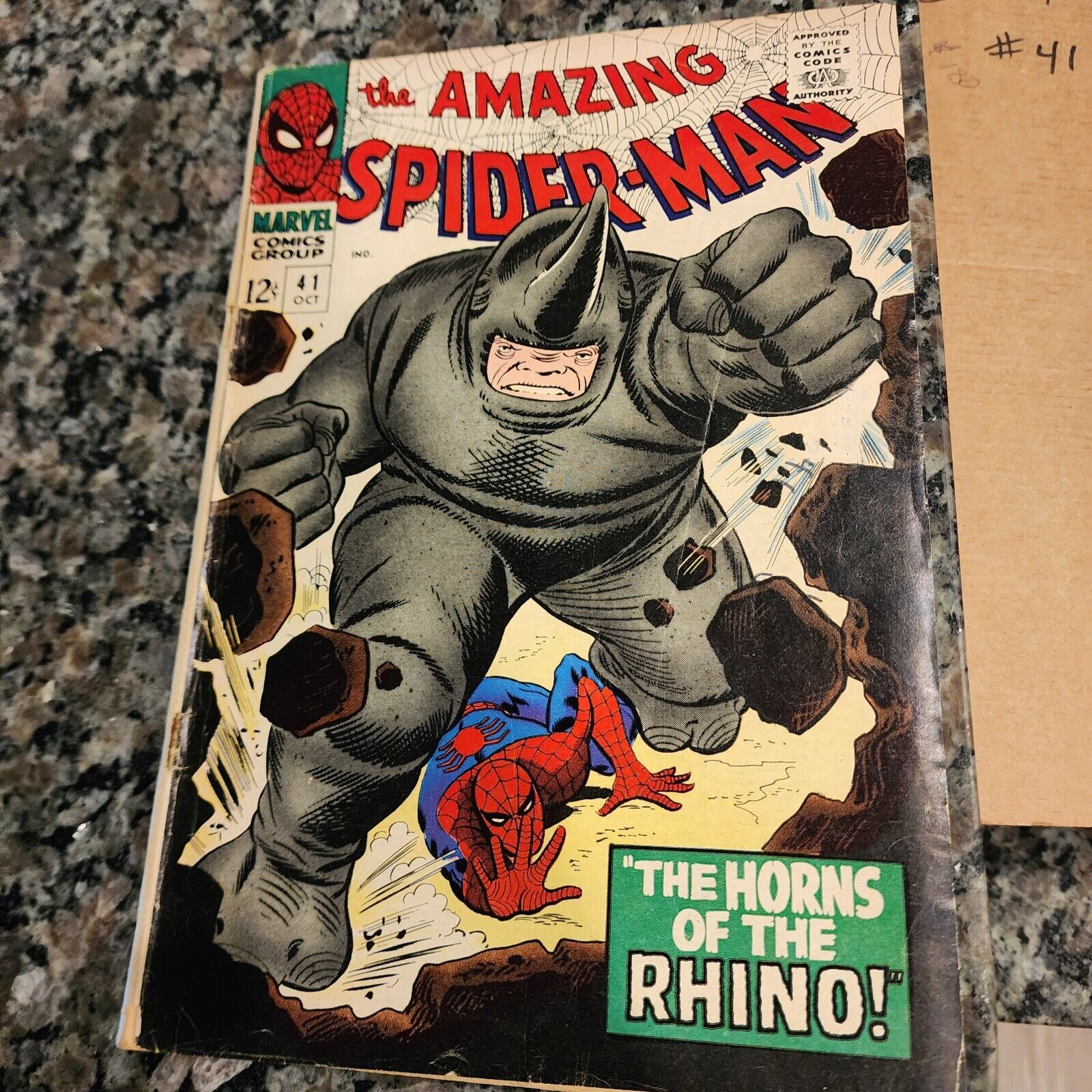 Amazing Spider-Man #41 1st Rhino Nice Copy