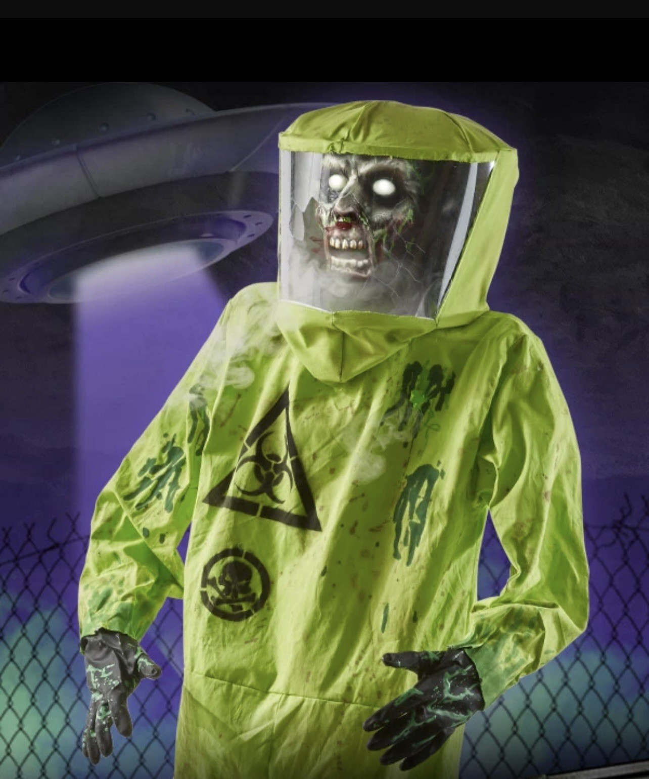 Spirit Halloween Hazmat Zombie - 2017 - Rare Spirit Halloween Hazmat Zombie - 2017 - Rare