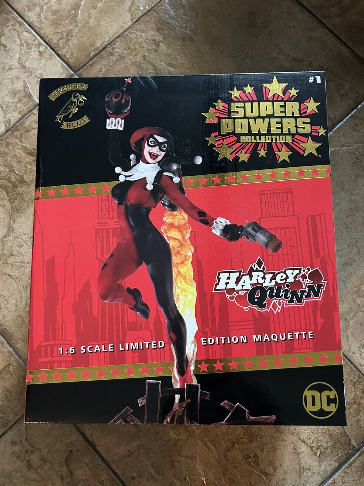 Tweeterhead Harley Quinn Super Powers Maquette Joker Batman
