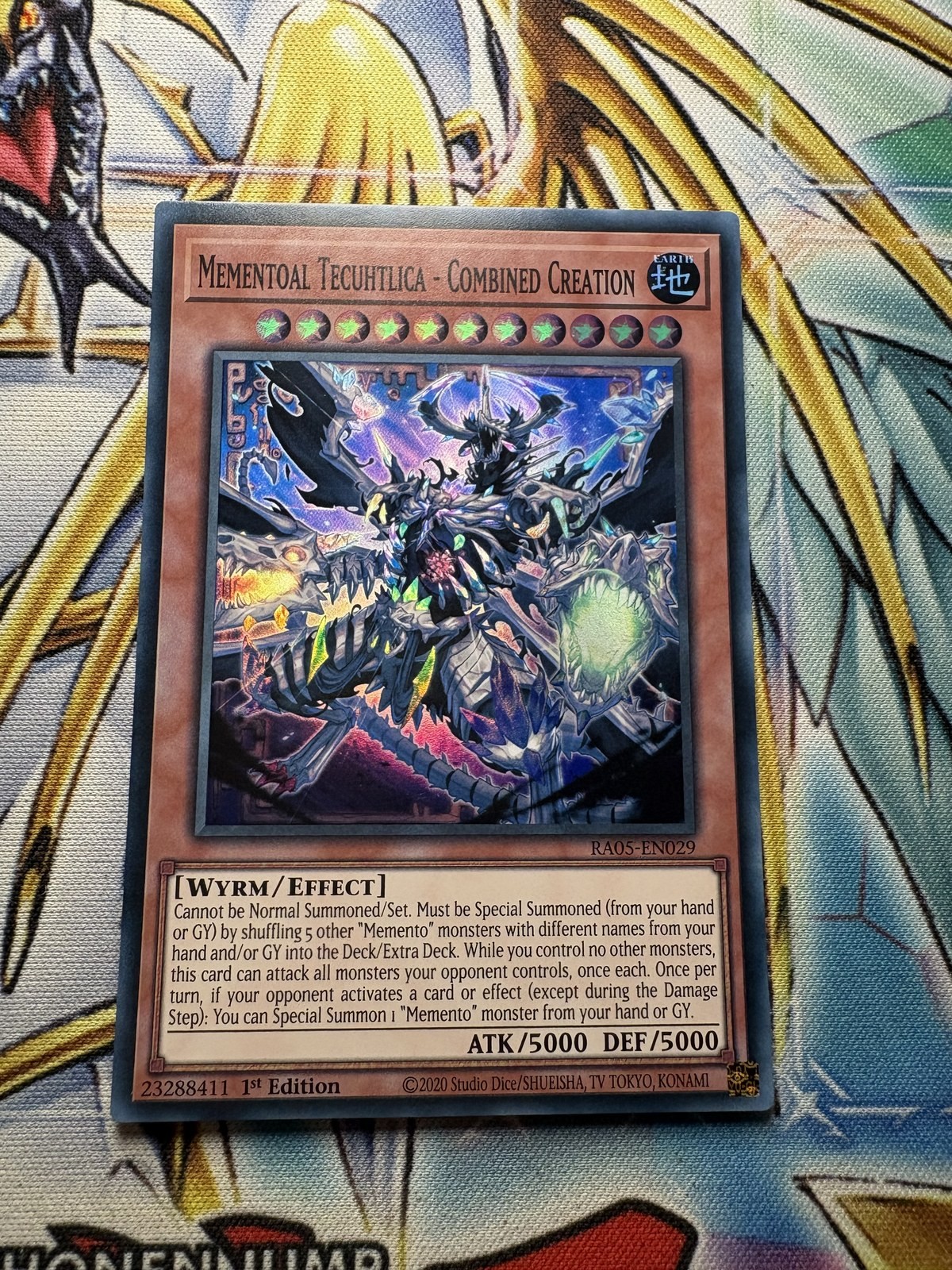 Yugioh Mementoal Tecuhtlica - Combined Creation Super Rare - RA05-EN029 - ENG Yugioh Mementoal Tecuhtlica - Combined Creation Super Rare - RA05-EN029 - ENG