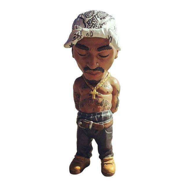 Hip-hop Master Tupac Resin Ornament Gangster Rapper Statue Figurine Garage Kits