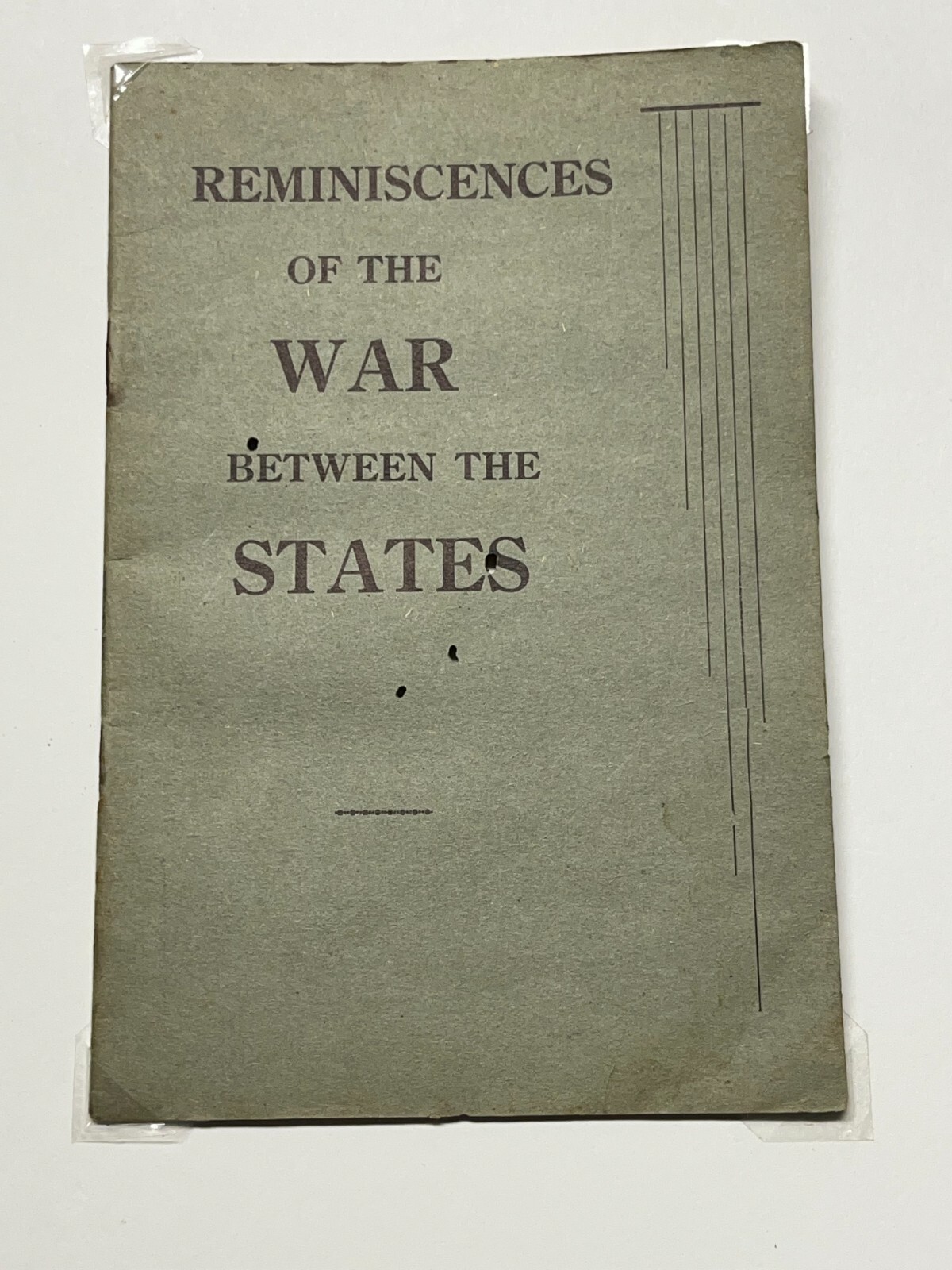 Reminiscences of the War Between the States by W. R. Tanner, Sr. - Civil War Reminiscences of the War Between the States by W. R. Tanner, Sr. - Civil War