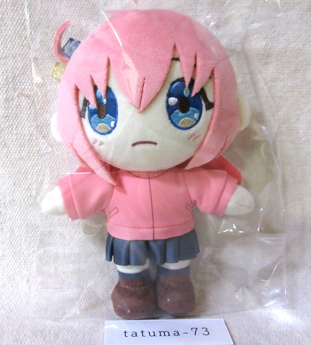 Bocchi the Rock   Plush Doll Toy Hitori Gotoh 16cm Aniplex From Japan NEW
