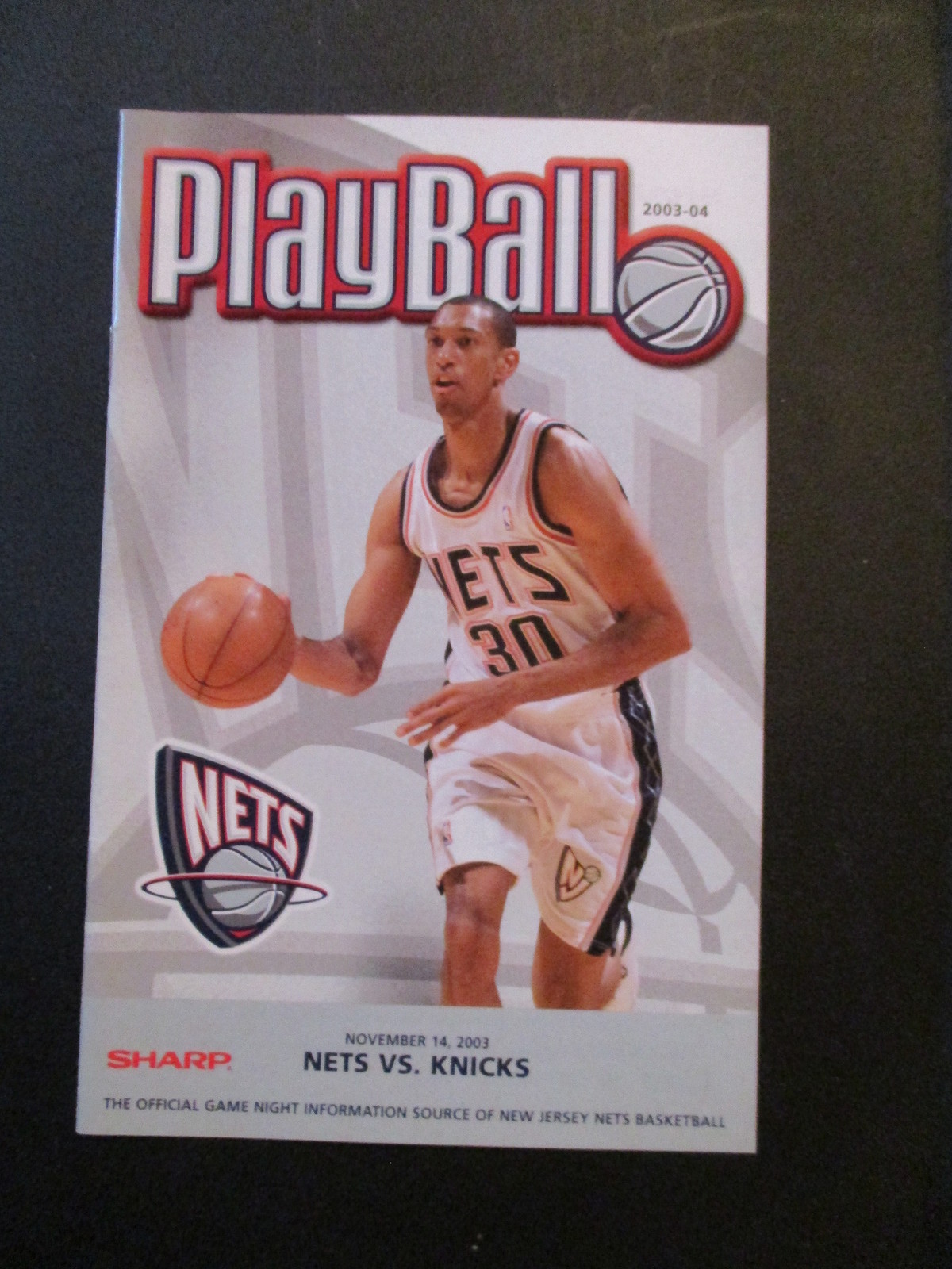 KERRY KITTLES NEW JERSEY NETS vs NEW YORK KNICKS 2003 PROGRAM KERRY KITTLES NEW JERSEY NETS vs NEW YORK KNICKS 2003 PROGRAM