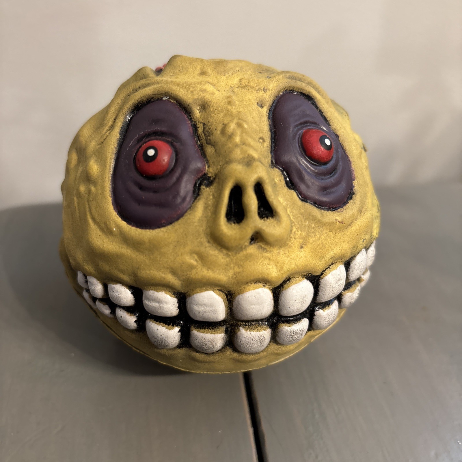MAD BALLS SKULL FACE KID ROBOT Rubber Figure 4" Horror Ball Skeleton Madballs MAD BALLS SKULL FACE KID ROBOT Rubber Figure 4" Horror Ball Skeleton Madballs