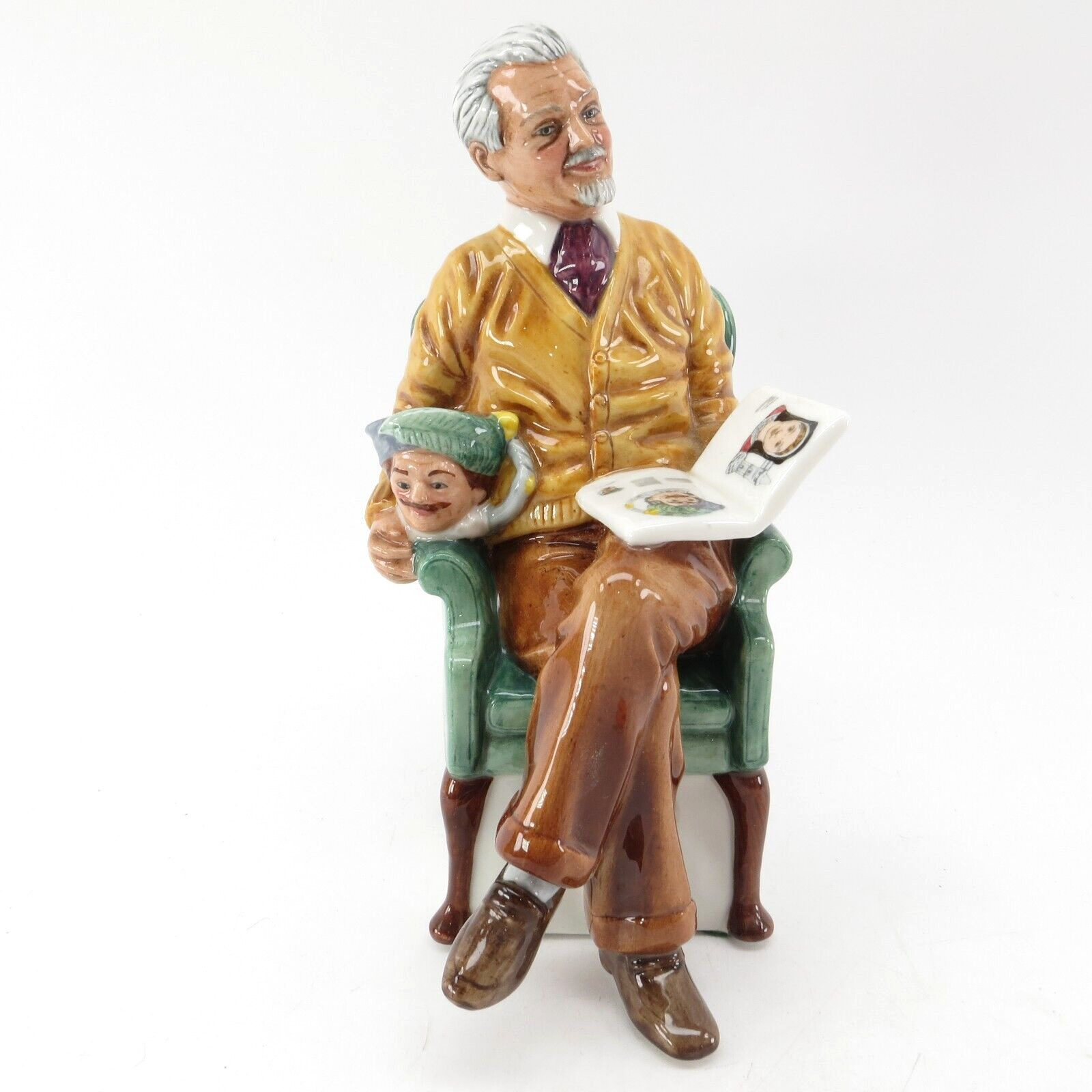 Royal Doulton H.N. 2945 PRIDE AND JOY Figurine Toby Jug Collector Piece  