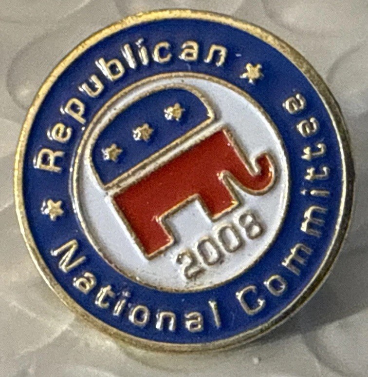 2008 Republican National Committee Lapel Pin 2008 Republican National Committee Lapel Pin