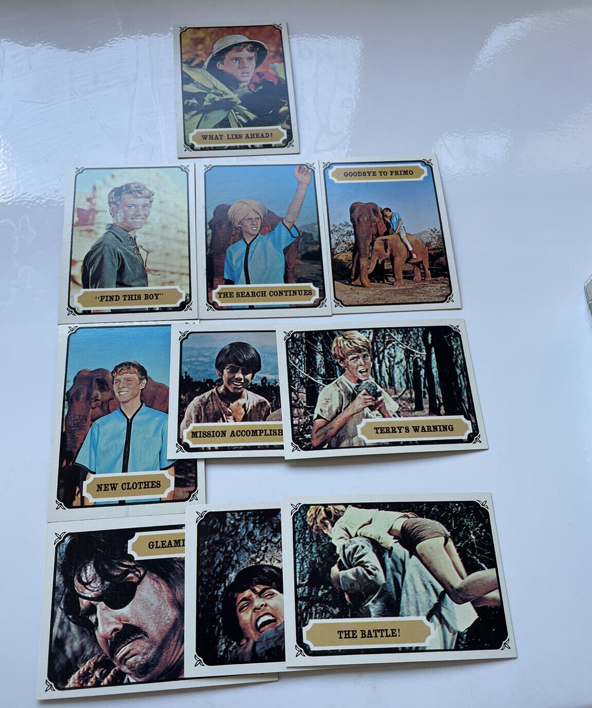 1967 Topps MAYA Mysteries of India Trading Cards Complete Set 55/55