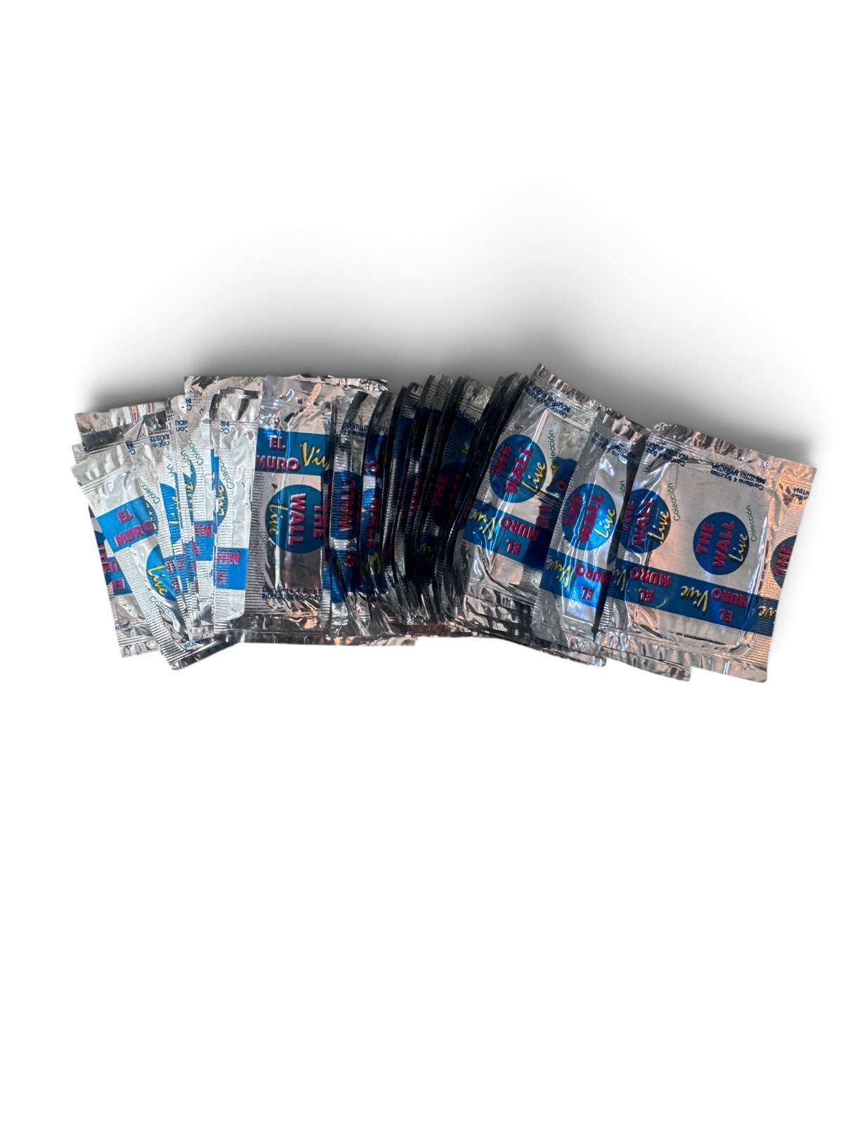 Lot of 70 Sealed Packs Nirvana Rookie 1990's The Wall Argentina Kurt Cobain Rare
