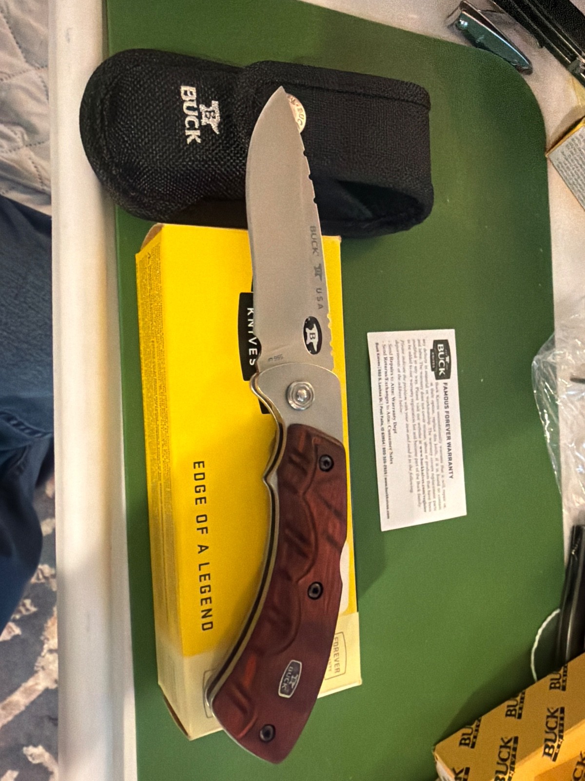 DISCONTINUED VINTAGE BUCK 556 OPEN SEASON NEW OLD STOCK DISCONTINUED VINTAGE BUCK 556 OPEN SEASON NEW OLD STOCK