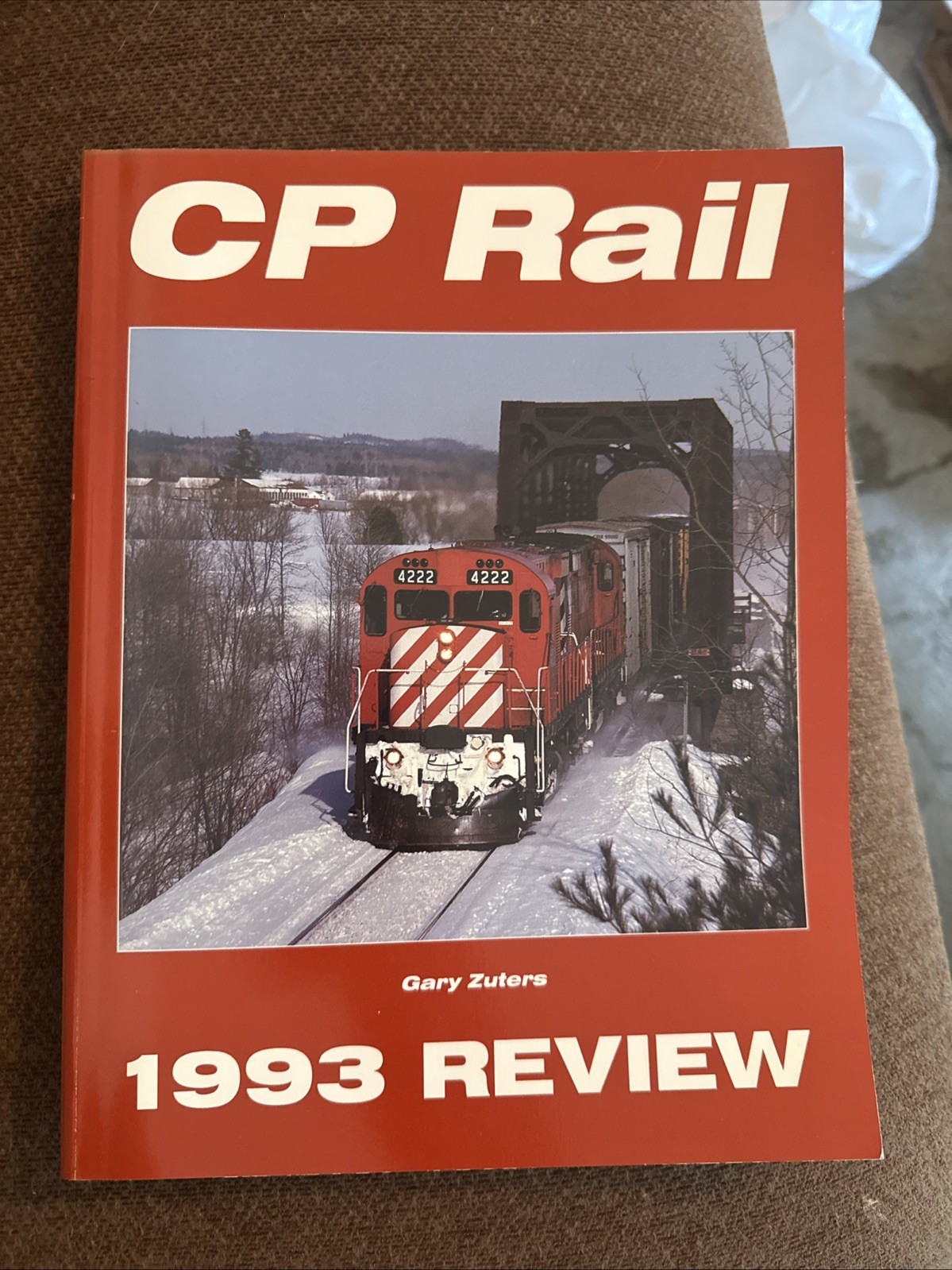 CP RAIL 1993 REVIEW beautiful softcover book by Gary Zuters CP RAIL 1993 REVIEW beautiful softcover book by Gary Zuters